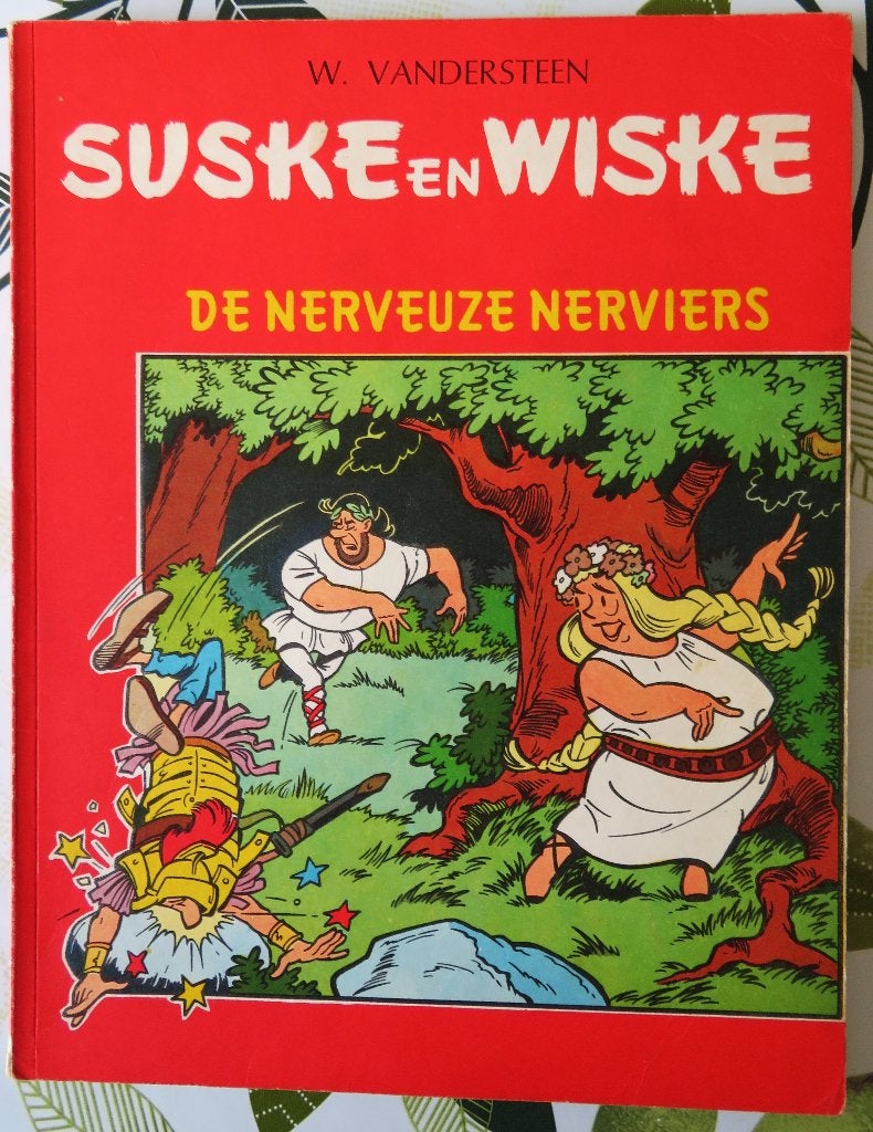 Suske en Wiske nr 51 De nerveuze Nerviers, Boeken, Ophalen of Verzenden, Willy Vandersteen