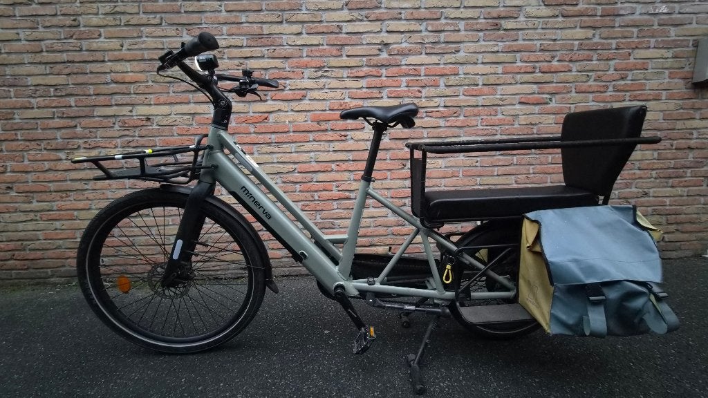 Longtail MINERVA, Fietsen en Brommers, Zo goed als nieuw, 55 tot 59 cm, 30 tot 50 km per accu, Ophalen
