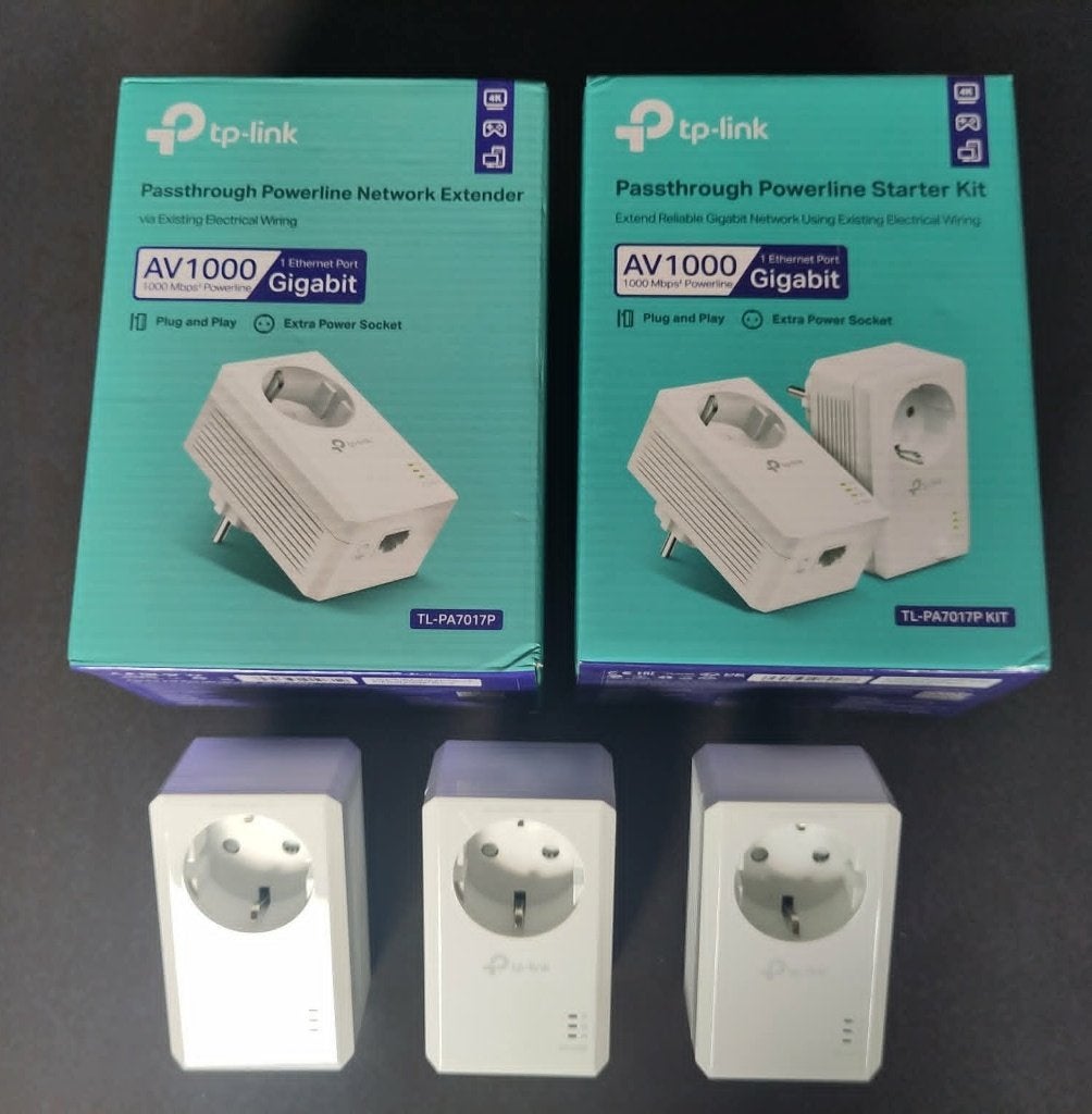 TP-Link CPL 1000Mbps 3 exemplaires, Enlèvement, Comme neuf, TP-LINK