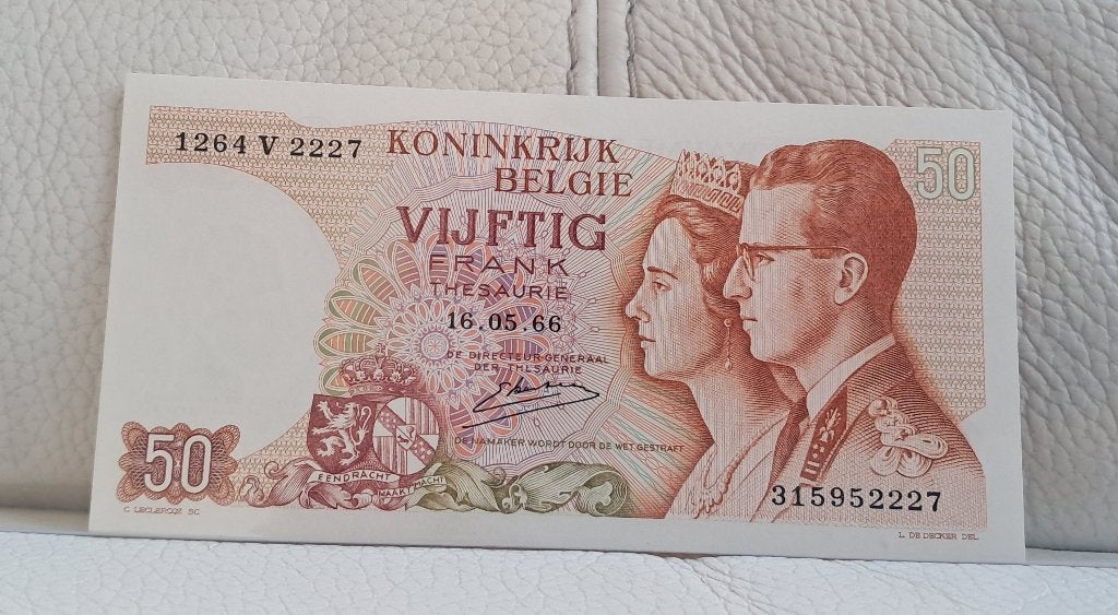 50 francs Couple royal - Fdc, Timbres & Monnaies, Envoi, Billets en vrac
