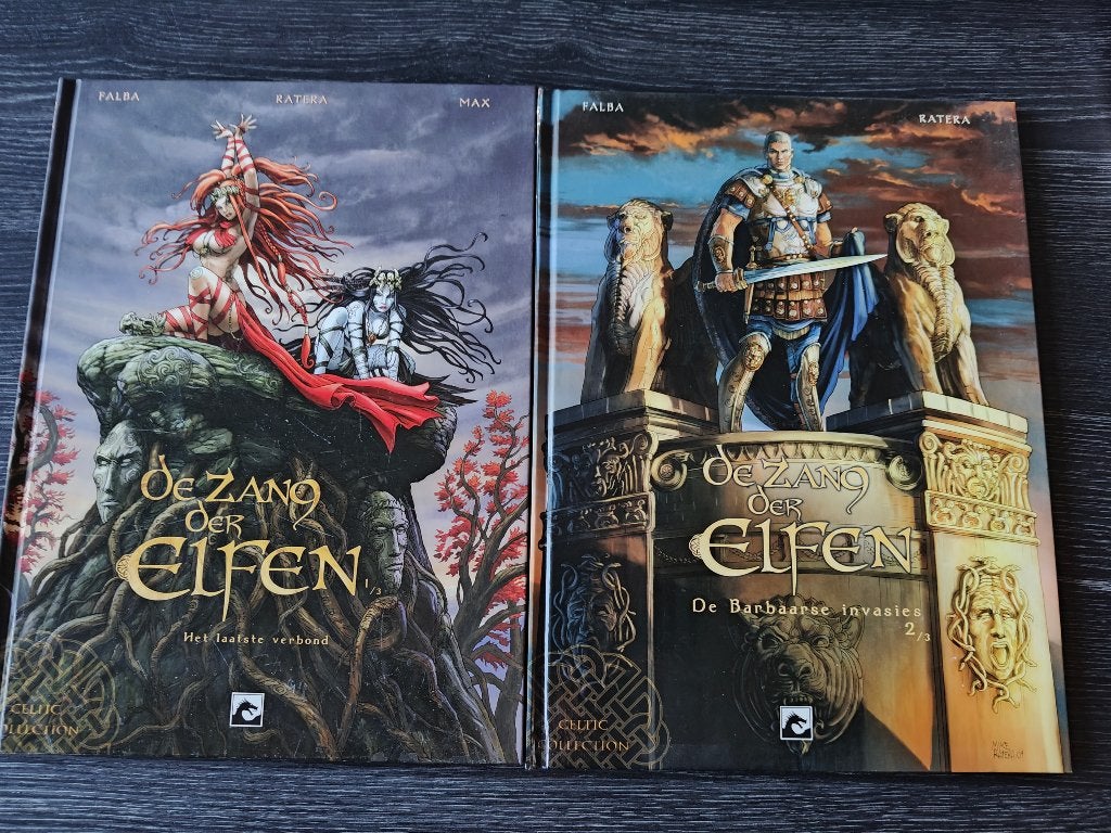 2 strips De zang der elfen, Meerdere stripboeken, Ophalen of Verzenden, Zo goed als nieuw