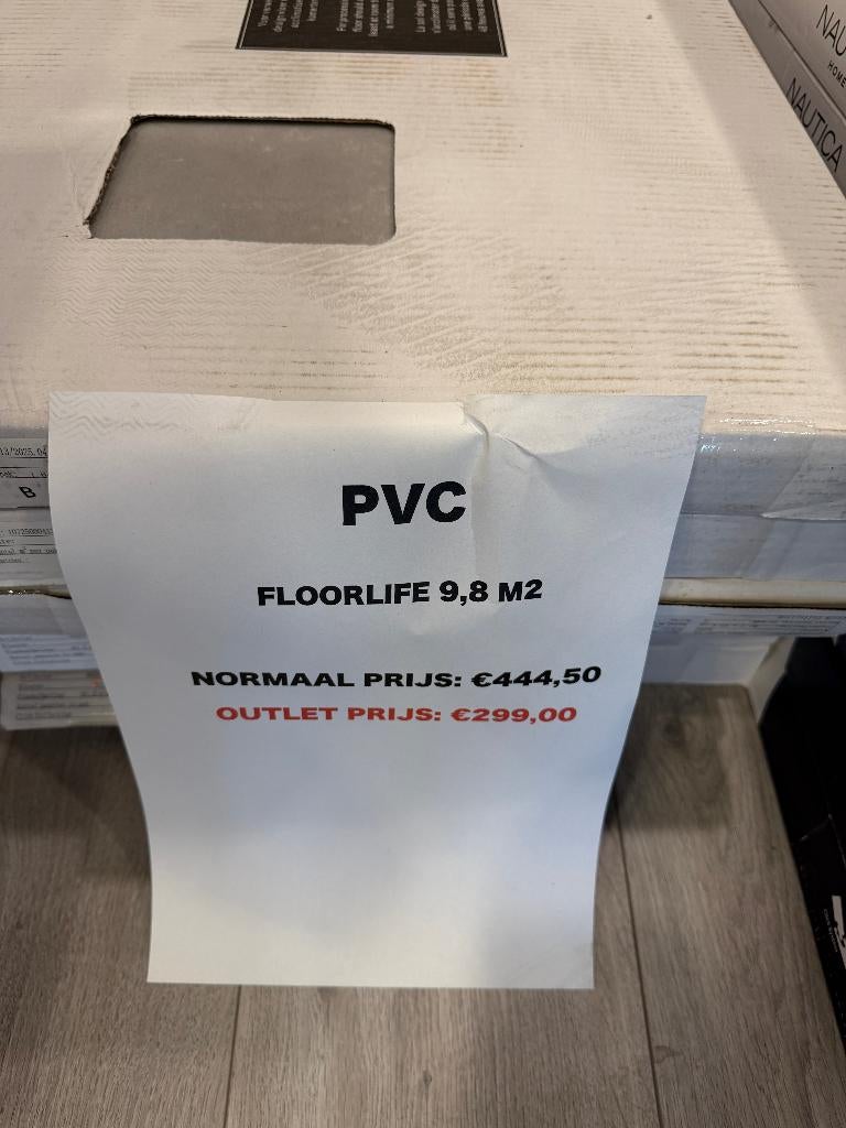 Floorlife PVC, Ophalen, 50 tot 150 cm, Nieuw, Kunststof