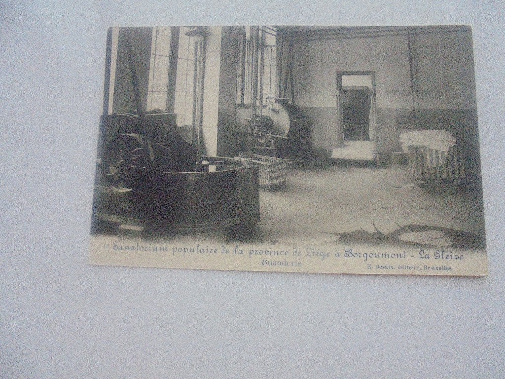 borgoumont -la gleize - sanatorium - buanderie, Envoi, 1980 à nos jours, Non affranchie, Liège