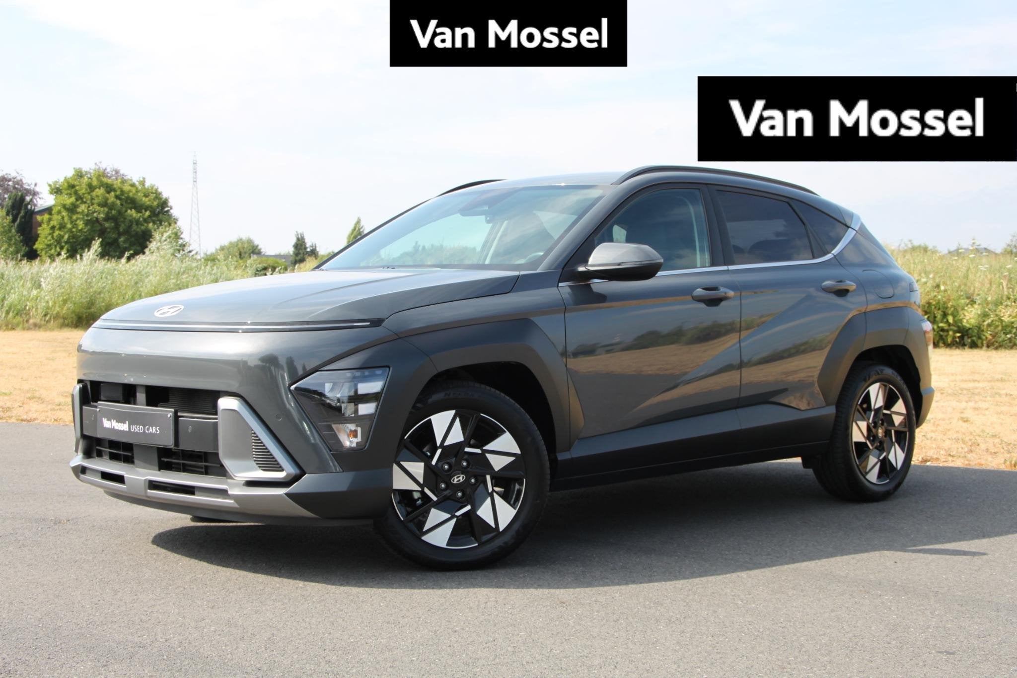 Hyundai KONA 1.6 T-GDI 48V Feel Comfort Pack, Autos, Argent ou Gris, Entreprise, Boîte manuelle, Entretenue par le concessionnaire