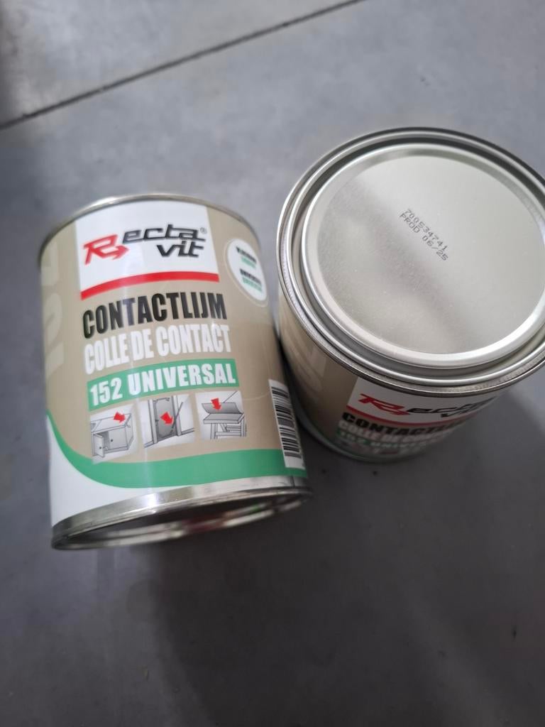 Rectavit 152 universal contactlijm, Ophalen