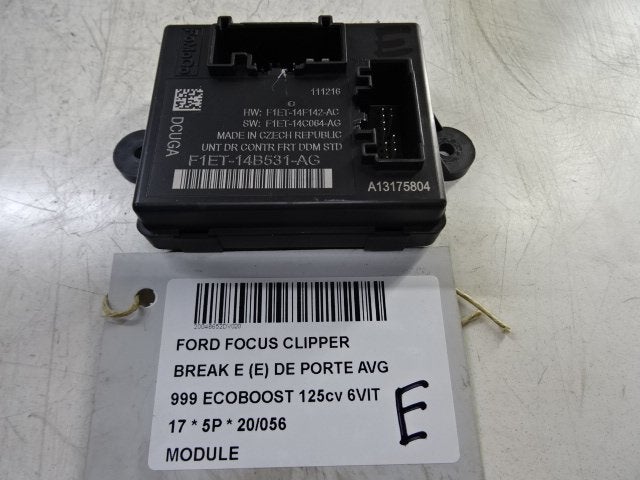 UNITE ELECTRONIQUE Ford Focus 3 Wagon (F1ET14B531AG), Autos : Pièces & Accessoires, Utilisé, Ford