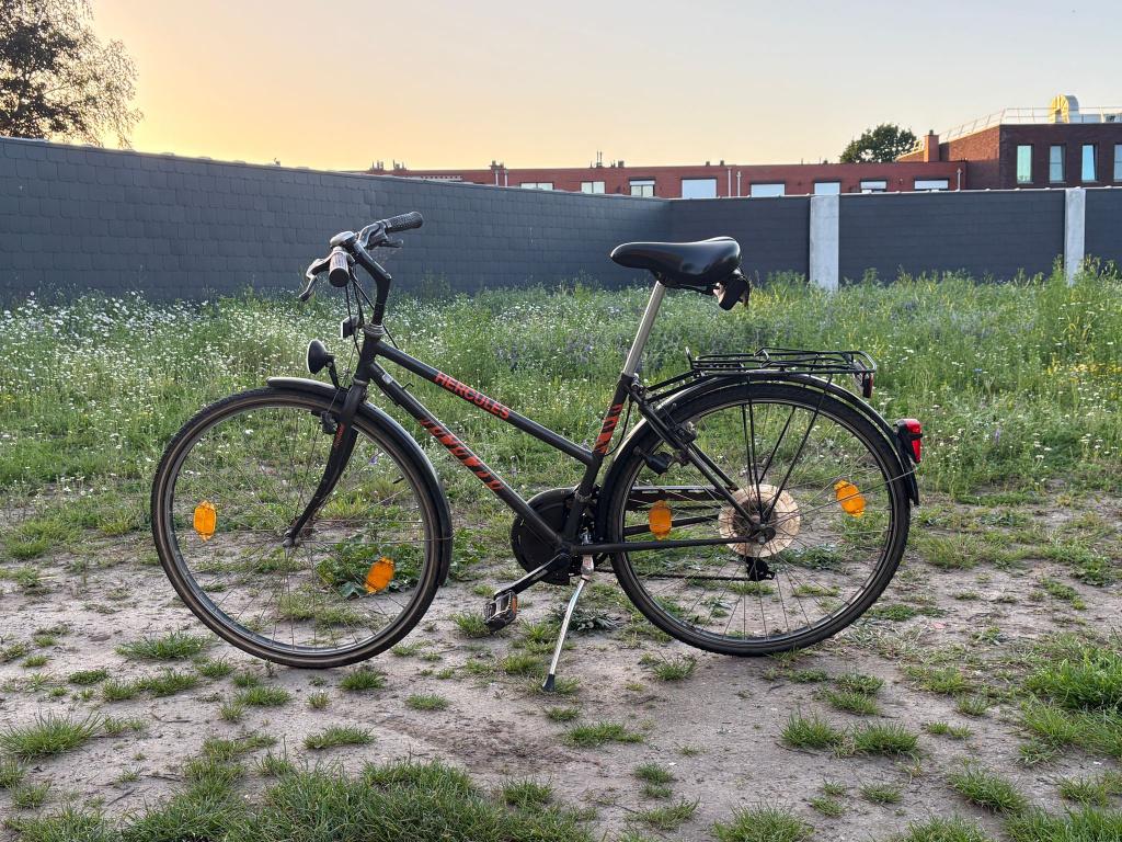 Fiets Hercules Greyhound, Ophalen