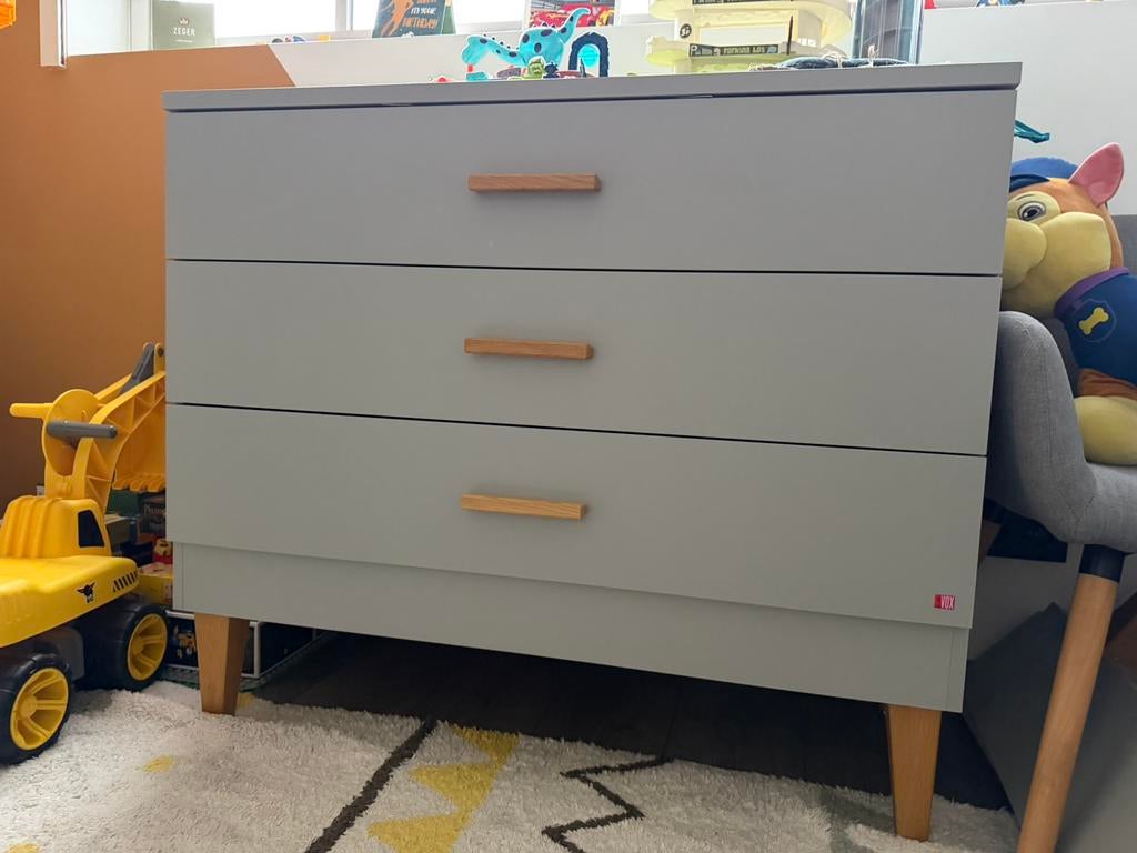 Vox Lounge Chest of Drawers in Light Grey & Oak, Ophalen, Zo goed als nieuw