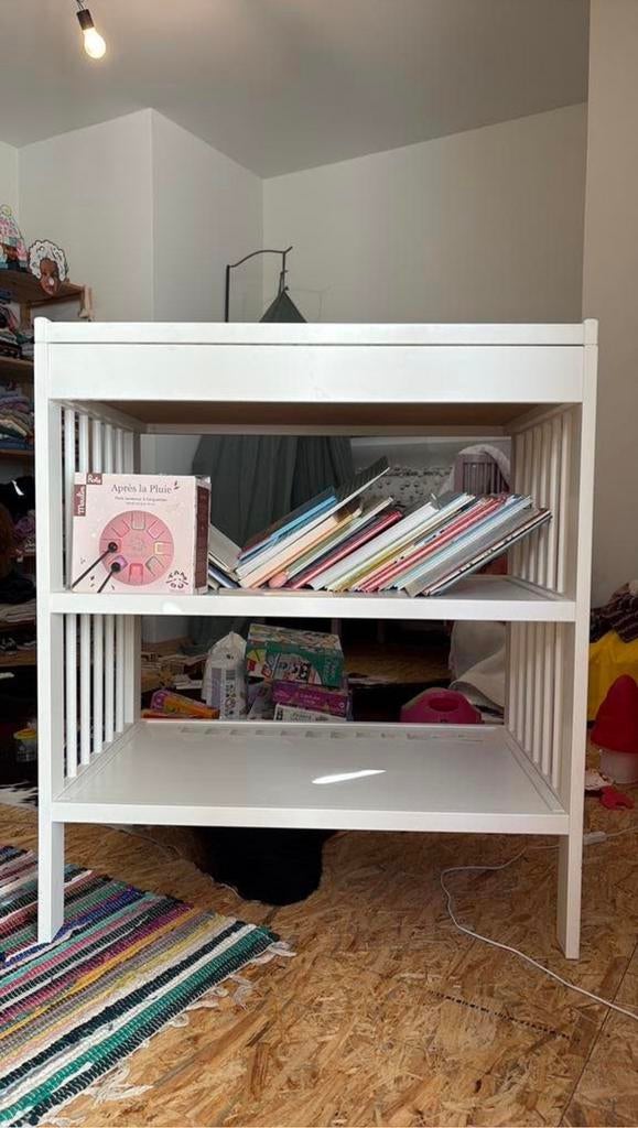Table de rafraîchissement IKEA Gulliver, 90 à 105 cm, Espace pour les pieds, Enlèvement, Utilisé