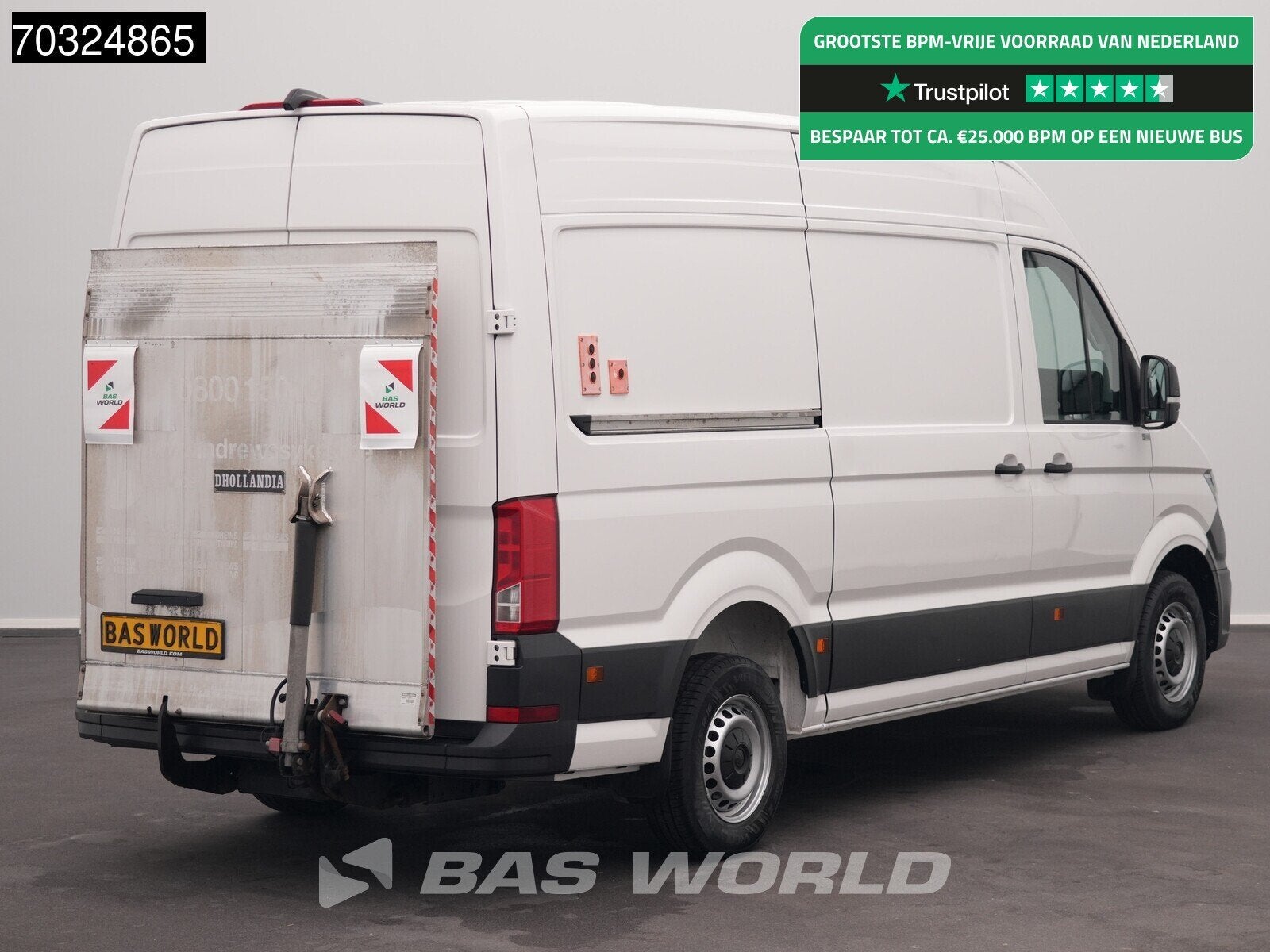 Volkswagen Crafter 177pk 500KG Laadklep Automaat L3H3 Navi A, Auto's, Bestelwagens en Lichte vracht, Gebruikt, Euro 6, 4 cilinders