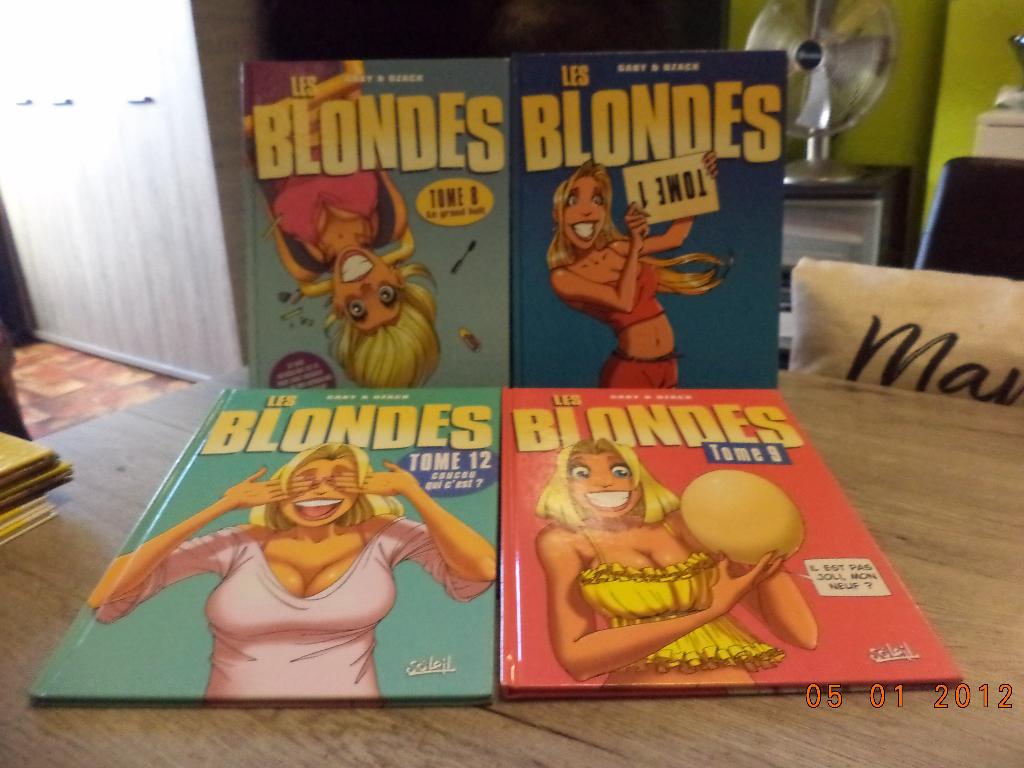 av bd les blondes PV 2.00 euro la bd, Livres, Plusieurs BD, Enlèvement ou Envoi, Comme neuf