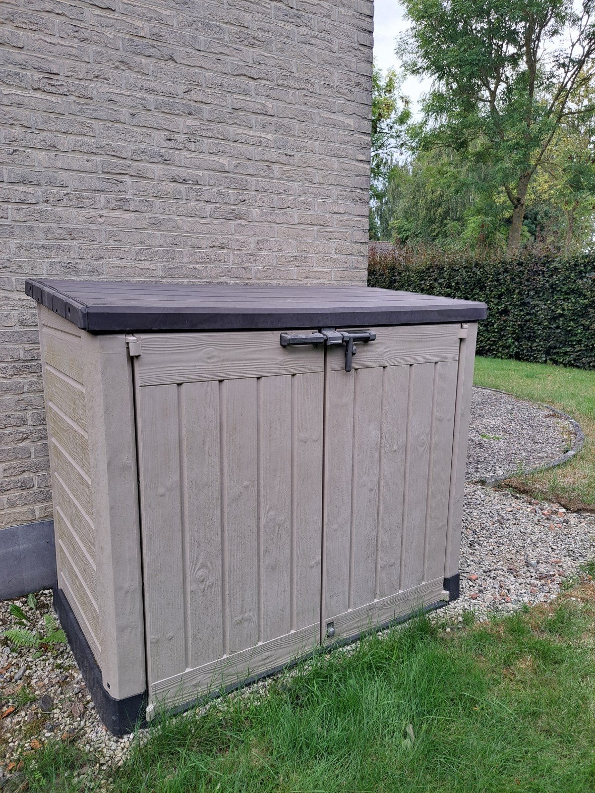 keter tuinberging, Jardin & Terrasse, Stockage & Armoires de jardin, Enlèvement, Comme neuf