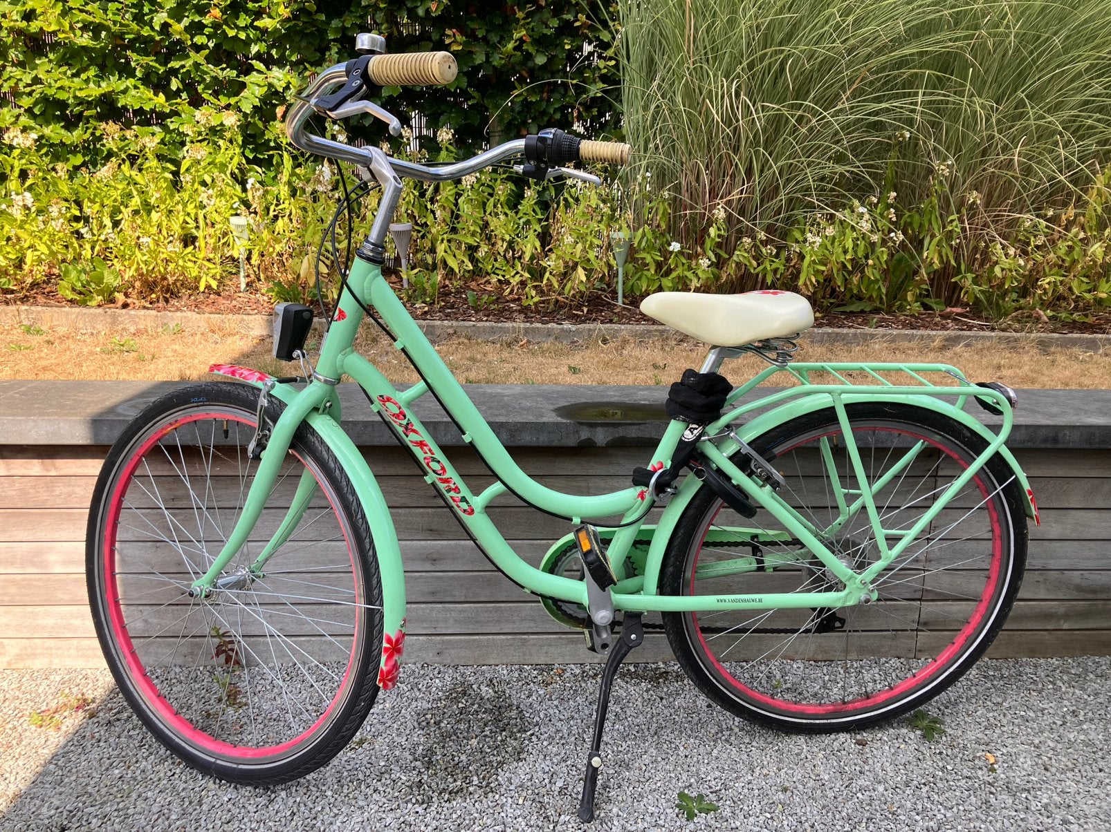 Meisjesfiets Oxford Fiore 26 inch, Vélos & Vélomoteurs, Vélos | Filles, Frein sur jante, 26 pouces ou plus, Frein à main, Enlèvement