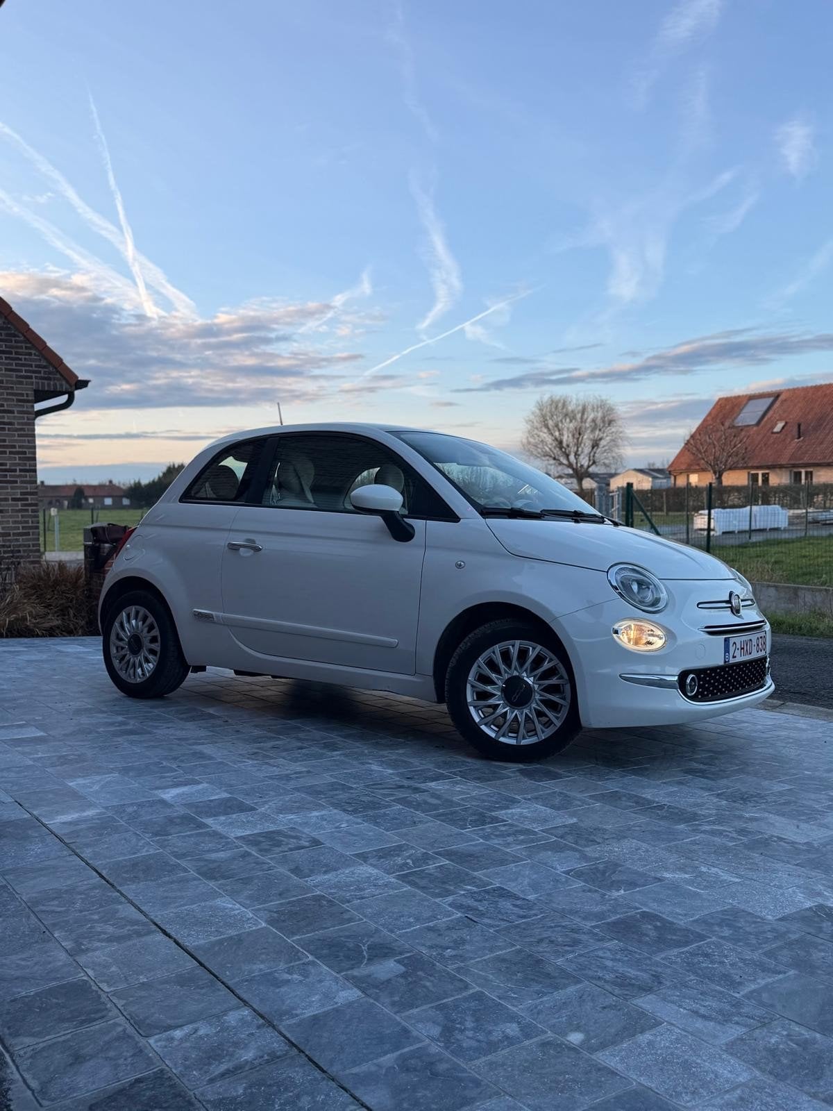 prachtige  fiat  500 hybride, Autos, Fiat, Achat, Beige, Boîte manuelle, Beige