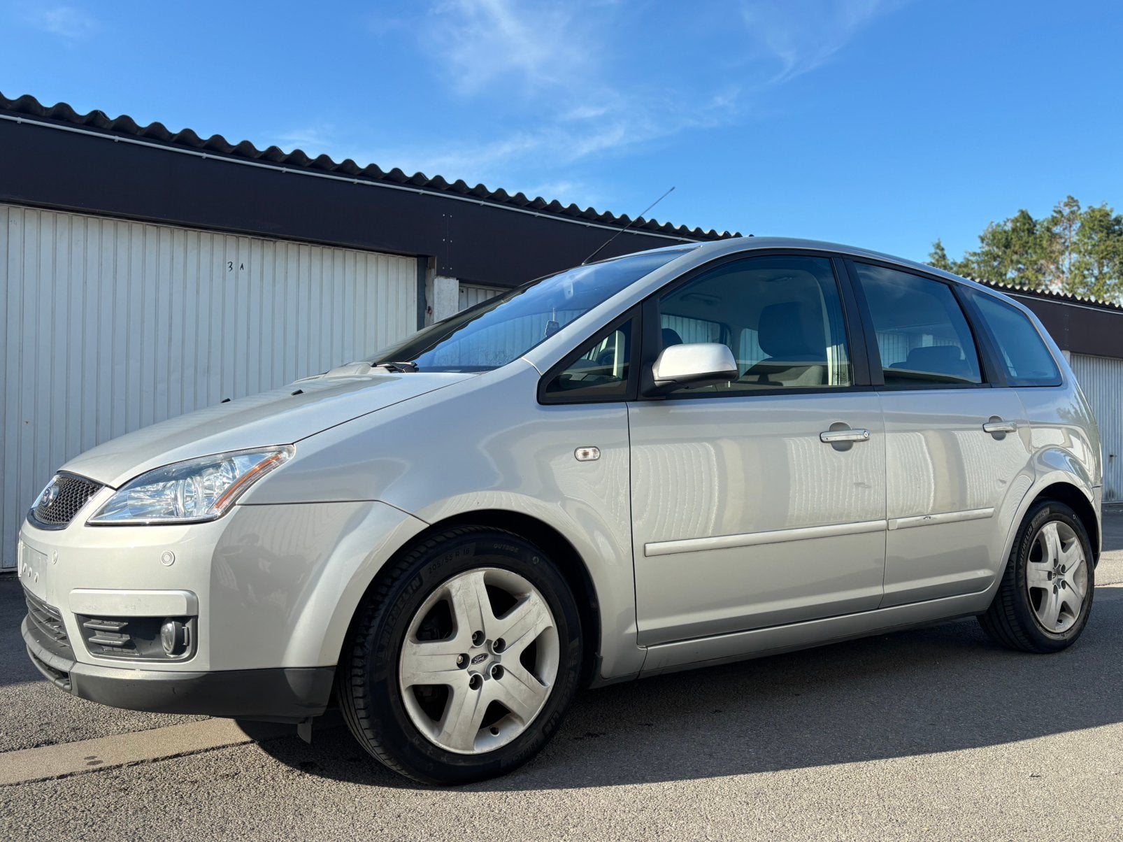 Ford C-Max - 1.6 Diesel - 162 000 Km - Automaat - Gekeurd, Stof, Zwart, Diesel, 5 deurs