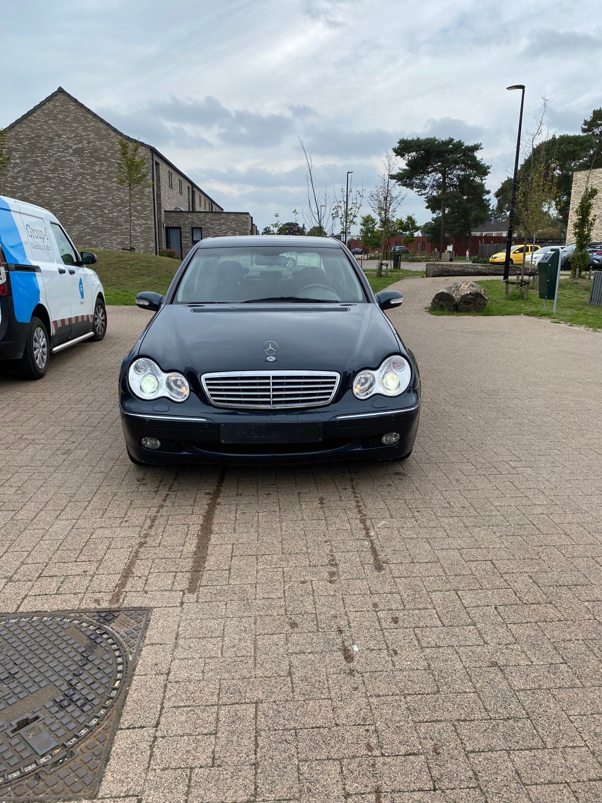 Mercedes c200 gekeurd verkoop klaar voor inschrijving, Auto's, Bedrijf, Diesel, Te koop