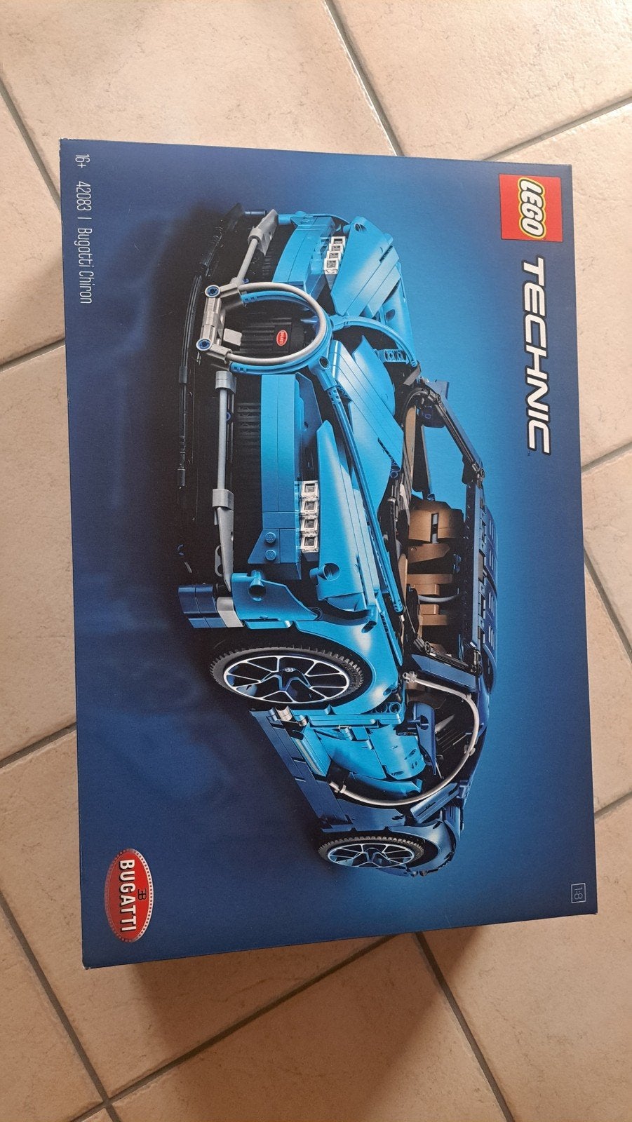Lego 42083 Bugatti Chiron, Lego, Ensemble complet, Comme neuf, Enlèvement