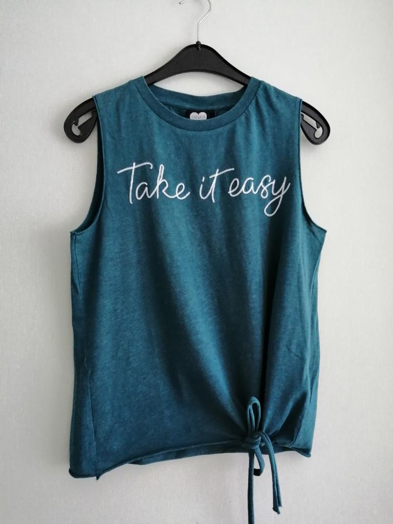 joli t-shirt Catwalk taille XS, Sans manches, Vert, Taille 34 (XS) ou plus petite, Envoi