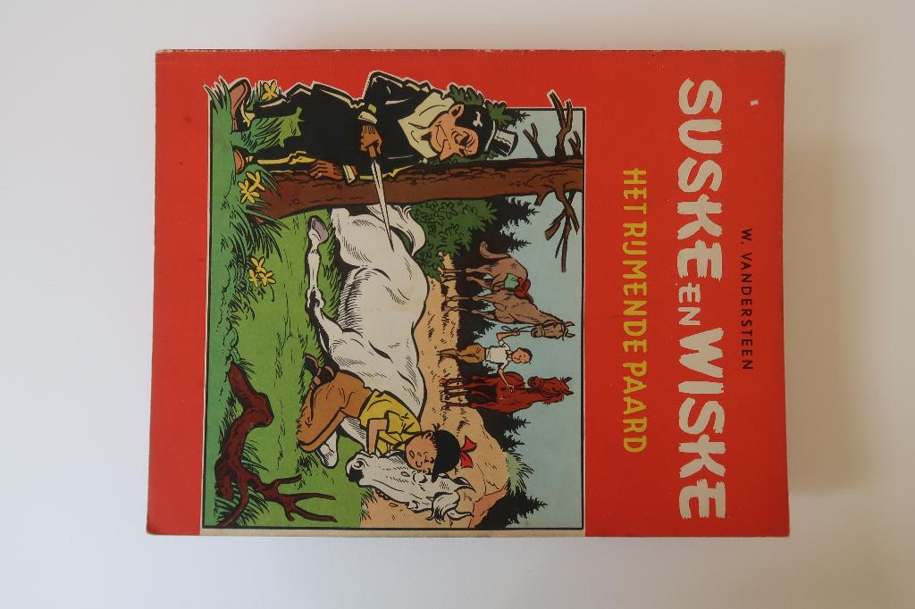 SUSKE EN WISKE, Het Rijmende Paard 1ste druk, Boeken, Stripverhalen, Willy vandersteen, Eén stripboek, Ophalen, Gelezen