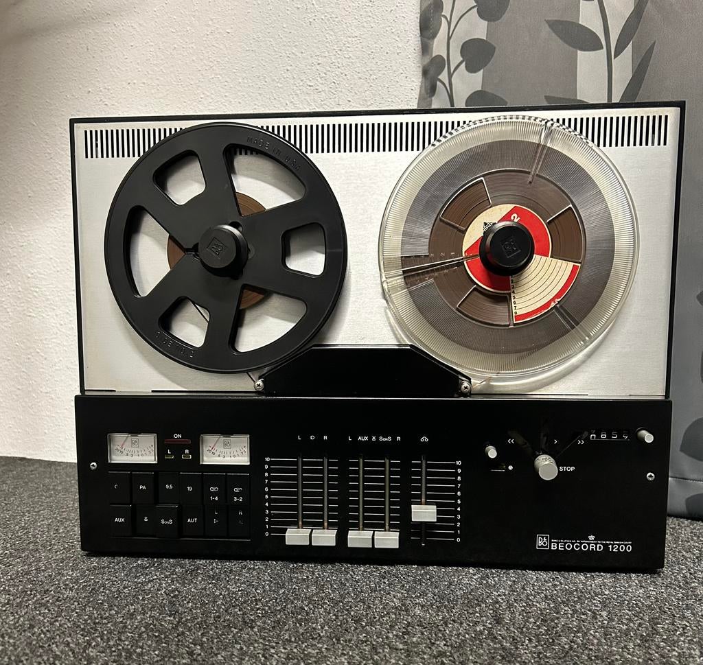 B&O bandrecorder beocord 1200, Ophalen of Verzenden, Bandrecorder, Met stofkap