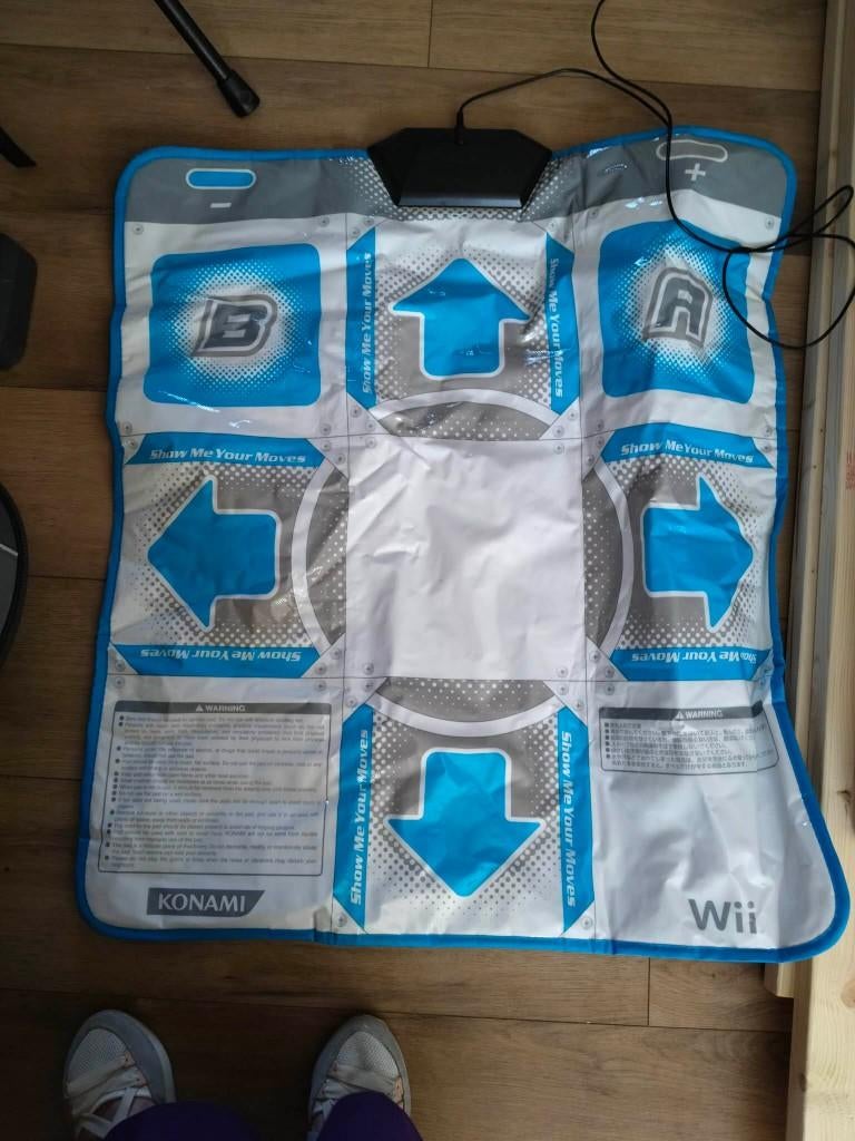 Dansmat wii, Ophalen, Gebruikt