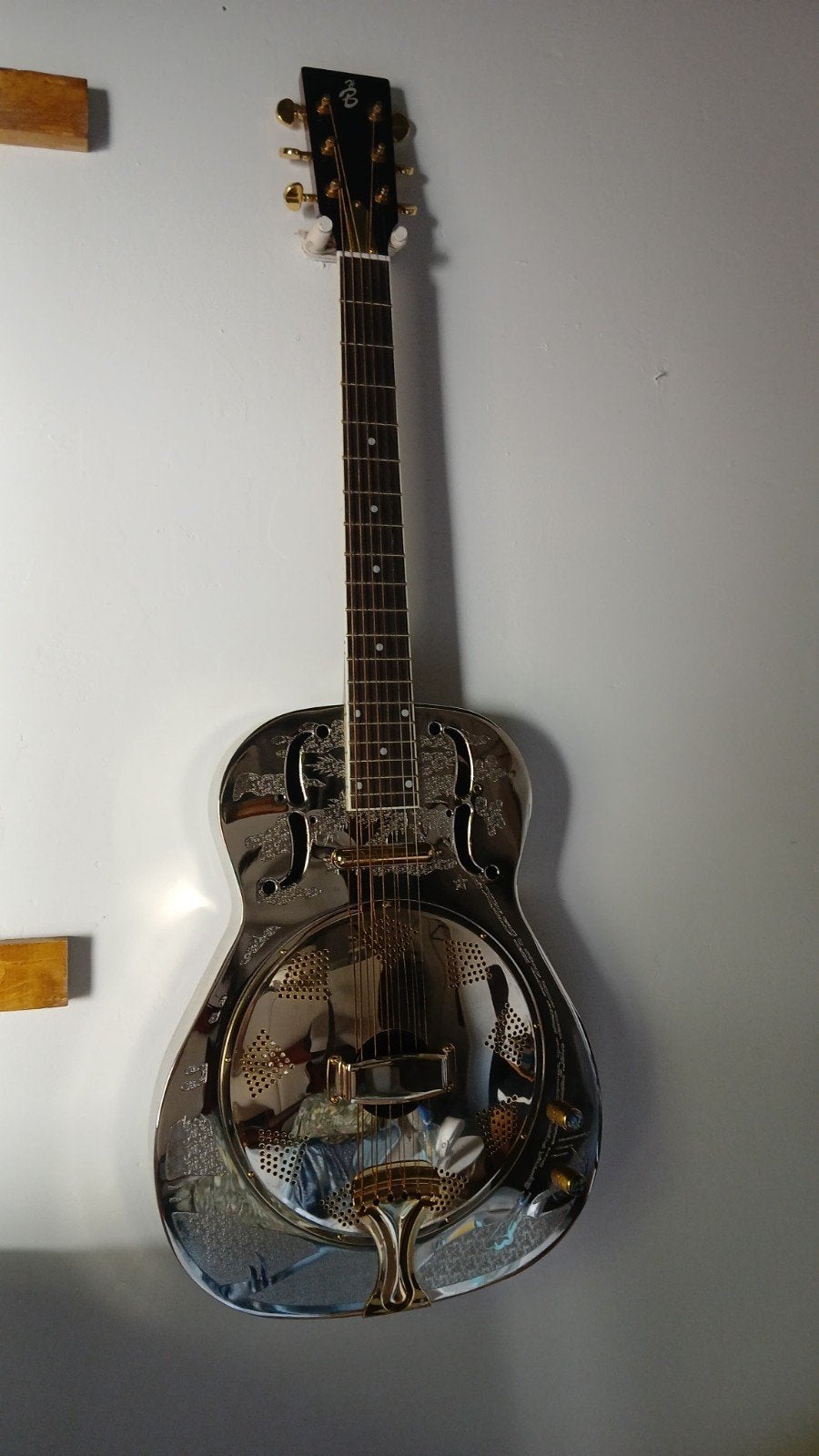 Resonator guitar/Harley Benton Custom Line CLR-ResoElectric, Muziek en Instrumenten, Snaarinstrumenten | Gitaren | Akoestisch