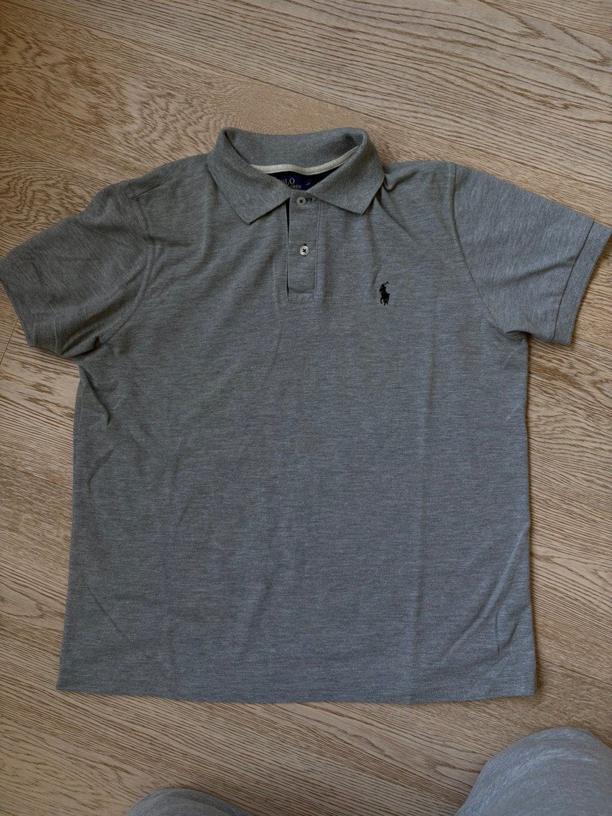 Polo gris Ralph Lauren, Enlèvement ou Envoi, Comme neuf, Taille 48/50 (M), Gris