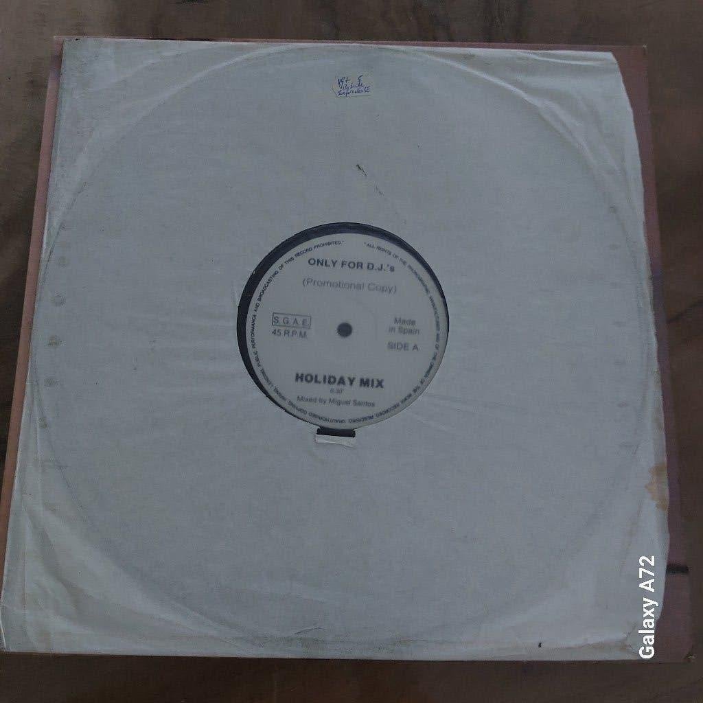 only for dj s holiday mix - madonna medley 12 inch maxi, CD & DVD, 12 pouces, Enlèvement ou Envoi, Utilisé, Pop