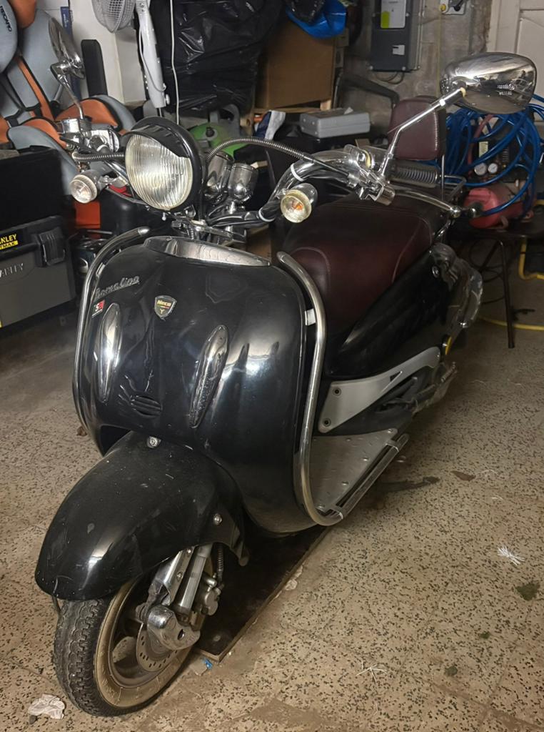 Bromfiets b klasse neco vespa, Fietsen en Brommers, Ophalen, Gebruikt, Klasse B (45 km/u)