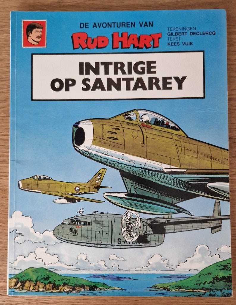 Rud Hart - Intrige op Santarey -2-1e dr(1985) Strip, Boeken, Eén stripboek, Ophalen of Verzenden, Zo goed als nieuw
