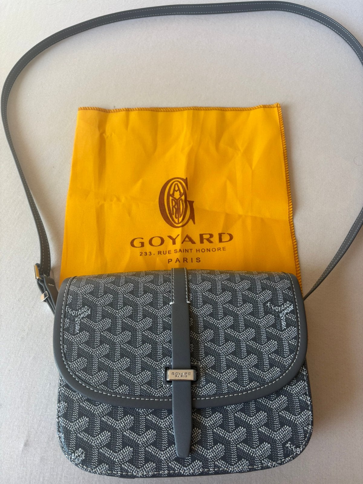 Goyard tas, Ophalen of Verzenden, Nieuw, Grijs