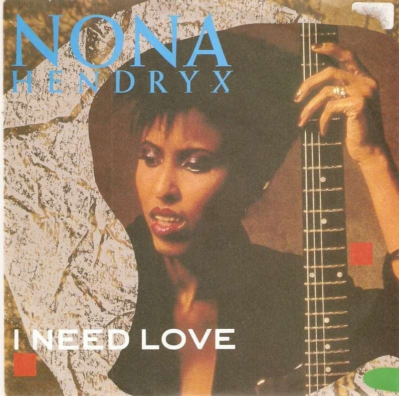single Nona Hendryx - I need love, Cd's en Dvd's, 7 inch, Ophalen of Verzenden, Zo goed als nieuw, Pop