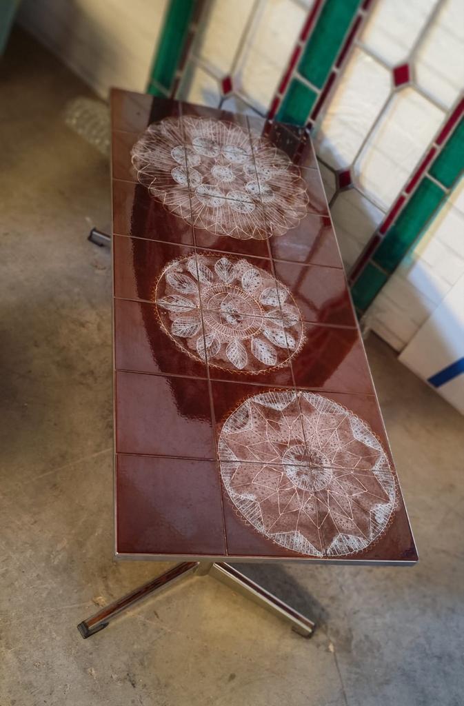 retro.vintage salontafel, Ophalen