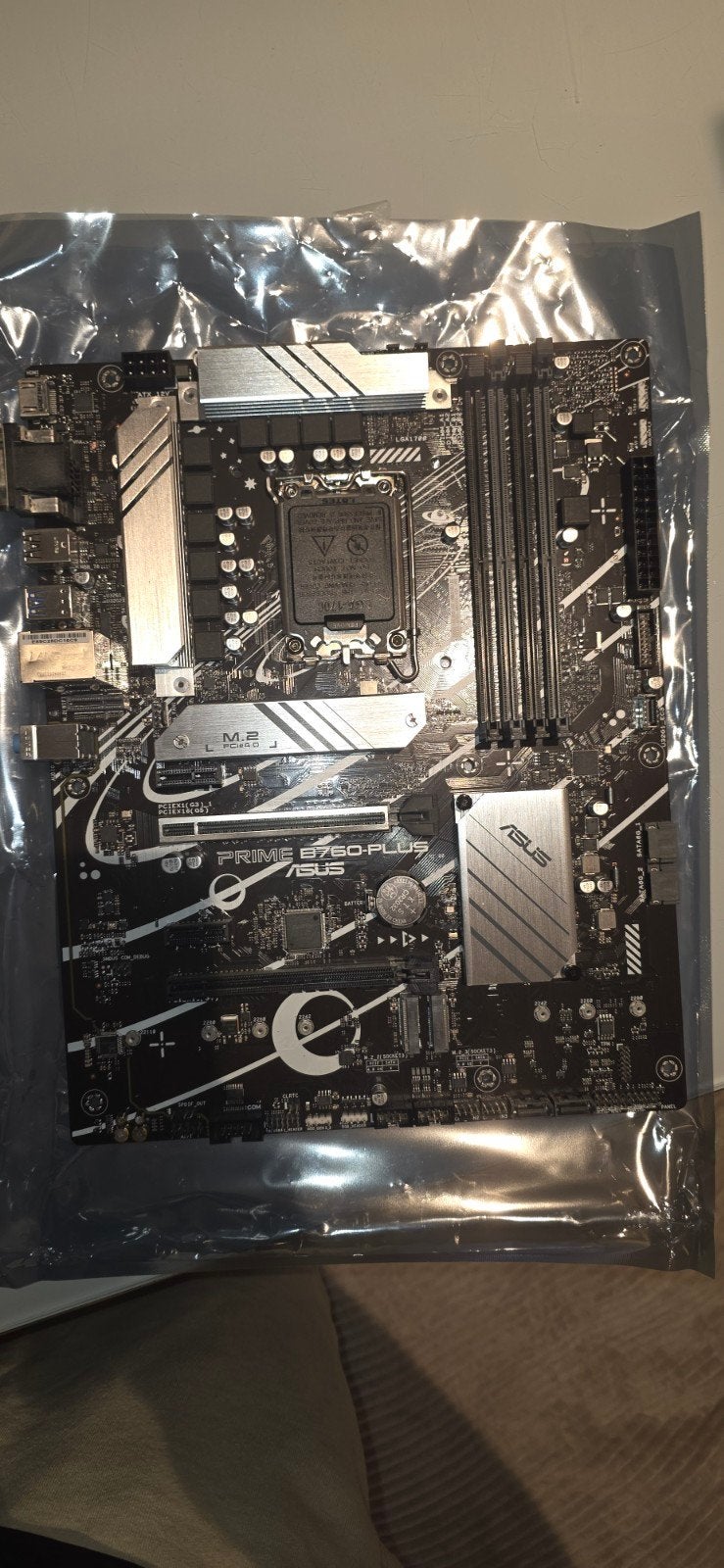 carte mère Asus prime b760 ddr5 Intel 12 13 14 th gen, Enlèvement ou Envoi, Lga 1700, Comme neuf, DDR5