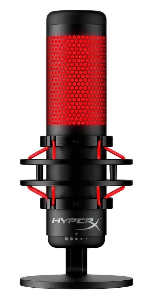 HyperX Quadcast en  professionele verstelbare arm, Enlèvement ou Envoi, Comme neuf