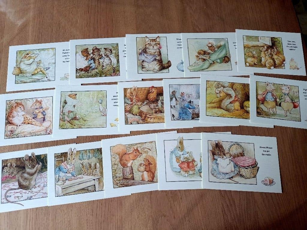 42 figuren uit werk van Beatrix Potter, Ophalen of Verzenden