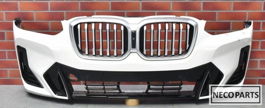 BMW X3 G01 M VOORBUMPER COMPLEET ORIGINEEL ALLES LEVERBAAR!!, Gebruikt, -, Voor, -