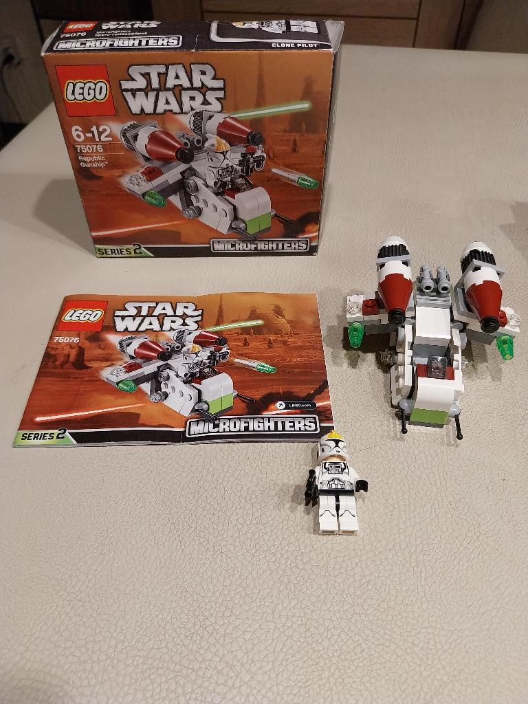 lego star wars 75076 Republic Gunship, Star Wars, Lego, Ophalen of Verzenden, Zo goed als nieuw