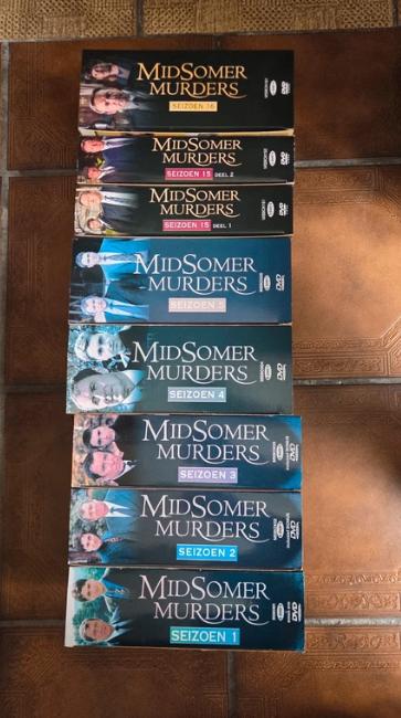 Midsomer Murders DVD Collectie - Seizoen 1 t/m 5, 15 & 16, Ophalen of Verzenden, Gebruikt