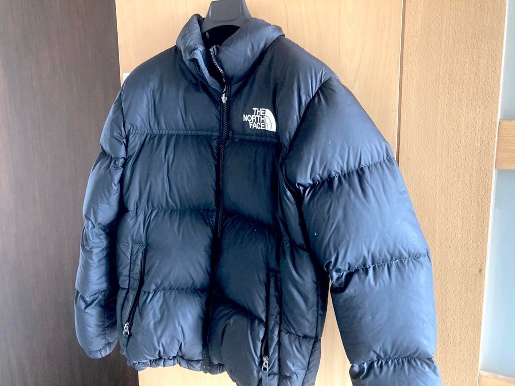 Zwarte winterjas kind The North Face Junior XL, Ophalen, Zo goed als nieuw, Overige maten