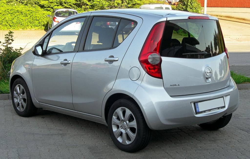 Elk onderdeel voor een grijze Opel Agila, Auto-onderdelen, Opel