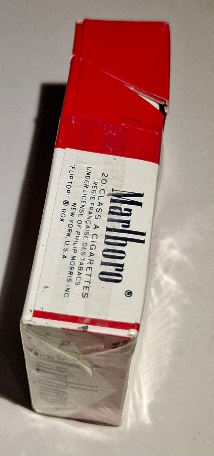 klassiek, vintage pakje Marlboro sigaretten. regie Française, Ophalen of Verzenden