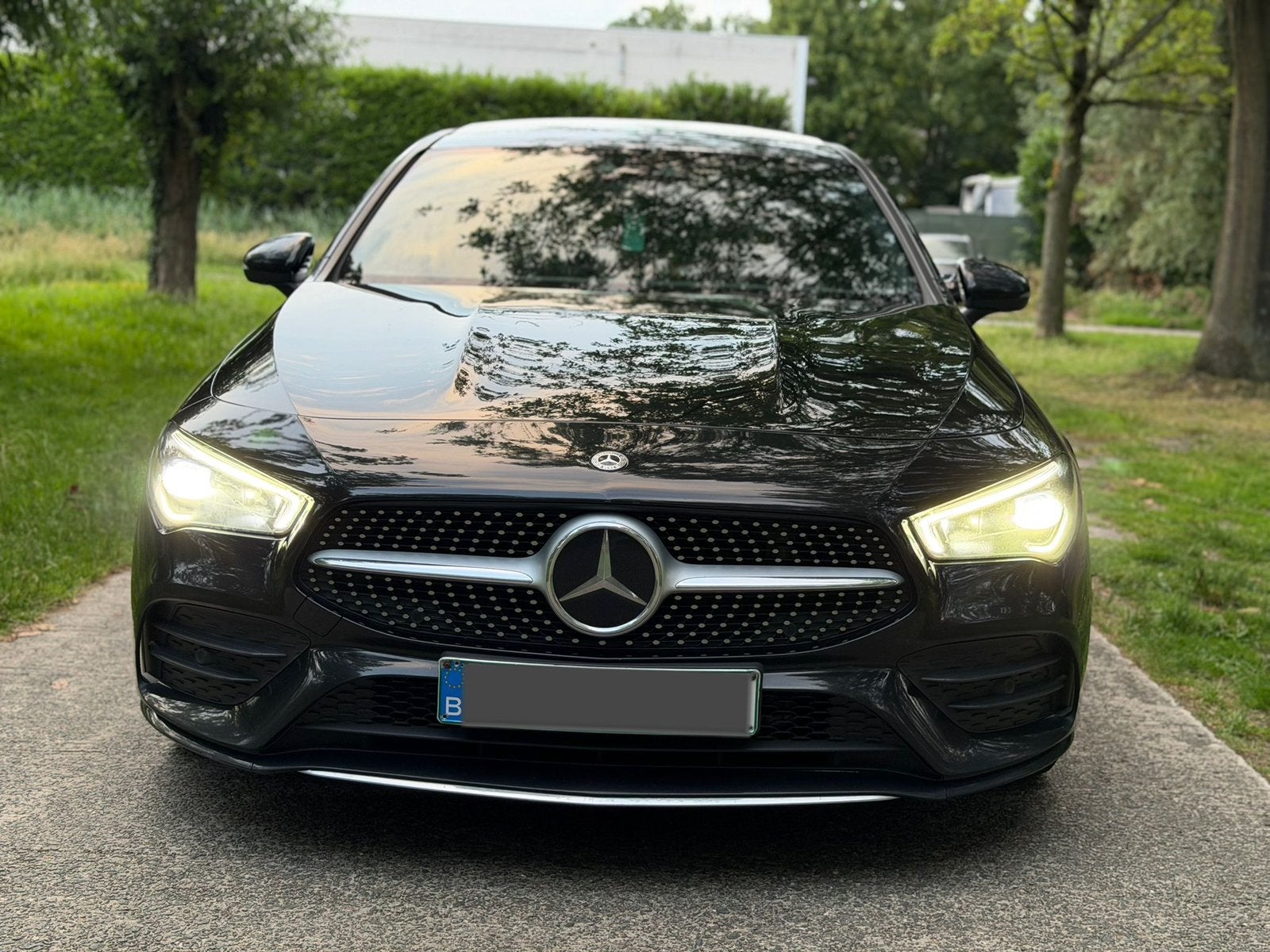 Mercdes CLA 220D AMG-Line 2020 289.000km Euro6B, Auto's, Mercedes-Benz, CLA, Euro 6, Zwart, 5 deurs