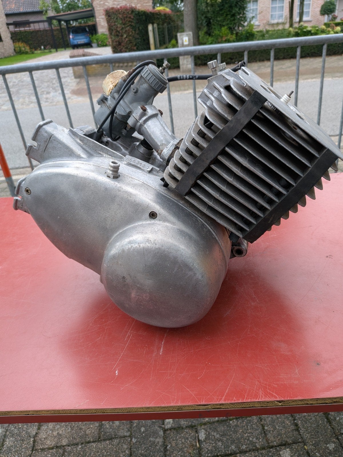 MZ 250 CC blok, Motoren, Ophalen