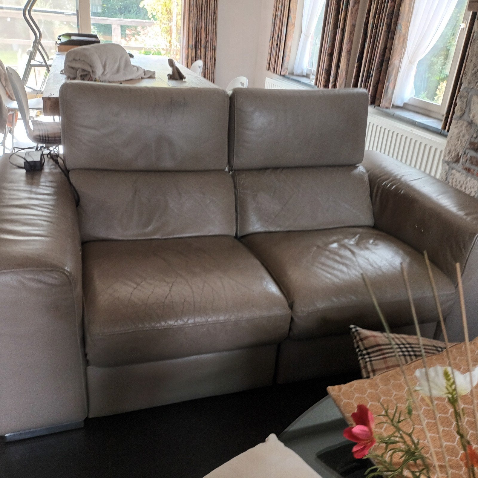 lederen salon 2 zit relax, Ophalen