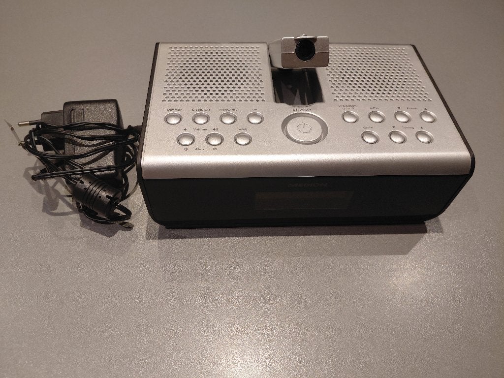 Radio réveil projecteur, Enlèvement, Neuf