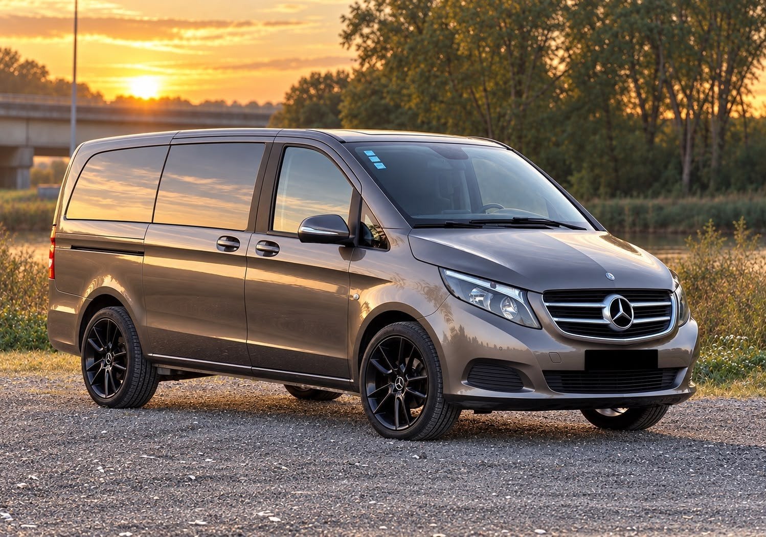 Mercedes-Benz V-Klasse 220CDI – 2.2 Diesel – Dubbelcabine, Auto's, Bruin, Bedrijf, Te koop, V-Klasse