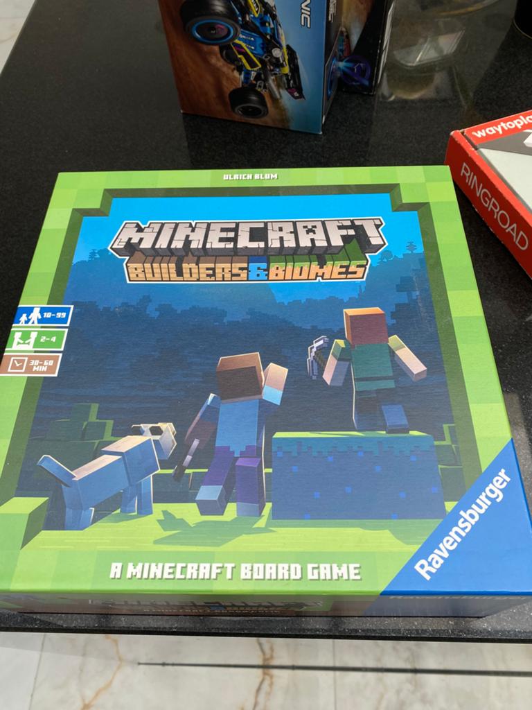 Ravensburger Minecraft Buiders & Biomes, Hobby & Loisirs créatifs, Jeux de société | Jeux de plateau, Enlèvement, Comme neuf
