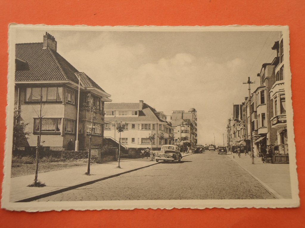 Knokke - Heist Albert - Strand Meerminlaan, Verzamelen, Postkaarten | België, Ophalen of Verzenden, 1920 tot 1940, Ongelopen, West-Vlaanderen