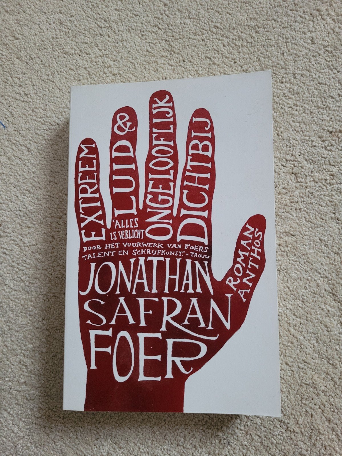 Jonathan Safran Foer - Extreem luid & ongelooflijk dichtbij, Gelezen, België, Jonathan Safran Foer, Ophalen of Verzenden